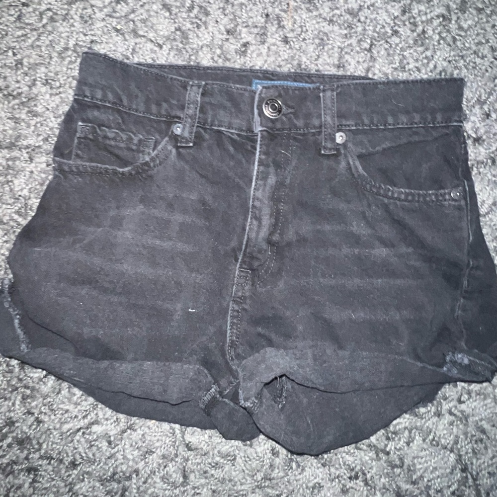Aero denim mom short